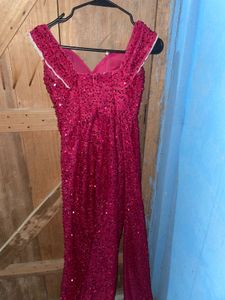 Stunning Red Sequin Bodycon Dress