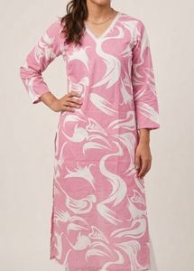 Women Cotten Kurta with palazoo set