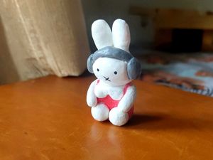 Miffy with Headphones Desk Buddy 🎧🩷