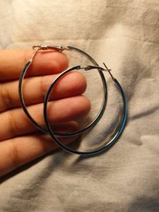 Chic Silver Hoop Earrings