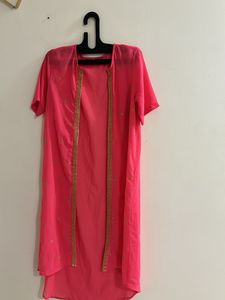 Kurti With Traditional Shrug