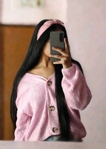 levender unique shoulder Cardigan Sweater