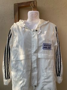Brand New Xiaomantou White Hooded Jacket