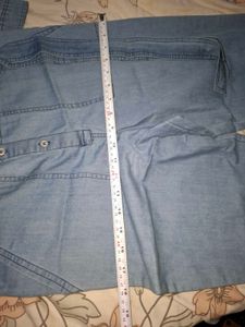 Light Wash Denim Jumpsuit