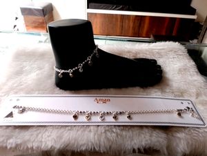 Fancy Payal Aman Brand Anklets Pure Silver