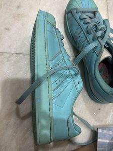 Blue Adidas Sneakers