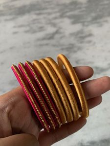 Beautiful Silk Thread Bangles