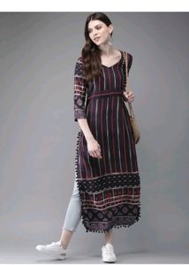 Viscose Rayon Straight Kurta