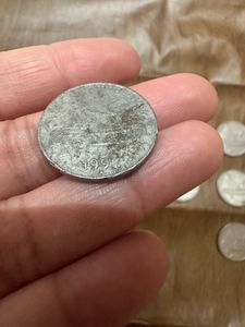 30 Piece Old Vintage Indian 25 &amp; 50 Paise Co