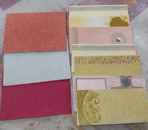 Assorted Textured Envelopes - Set of 10