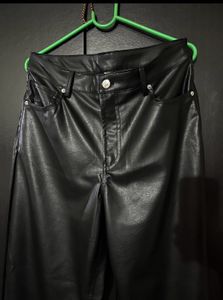 H&amp;M Black Leather Pant 🖤
