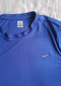 Nike Pro Blue &amp; Black Athletic T-Shirt