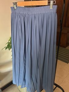 Beautiful Pleated Blue Culottes
