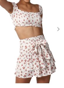 Forever 21 Floral Two-Piece Set