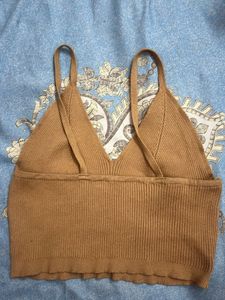 Ribbed Knit Camisole Top
