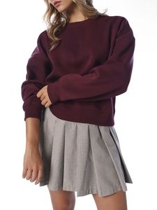Maroon Crewneck Sweatshirt
