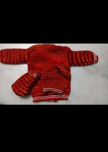 New 🧶Cute Knitted Baby Cardigan