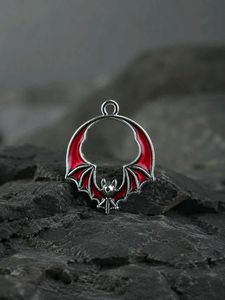 Gothic Bat Pendant Charm #BatCharm #GothicJewelry