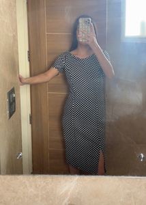 Midi Dot Dress