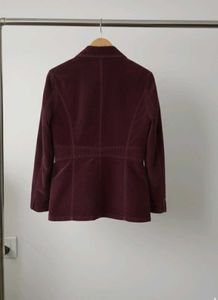 Burgundy Corduroy Jacket
