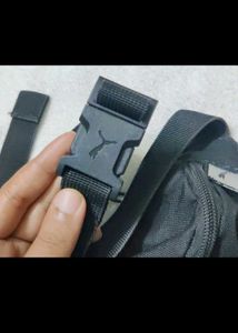 Puma Unisex Black Waist Pouch