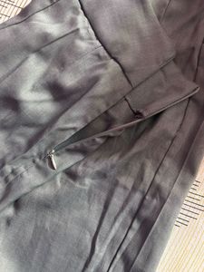 Grey Wide-Leg Pants Set