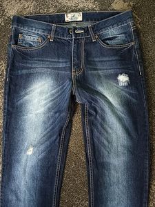 Navy Blue Denim 34" Waist