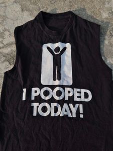 Funny 'I Pooped Today!' Tank Top