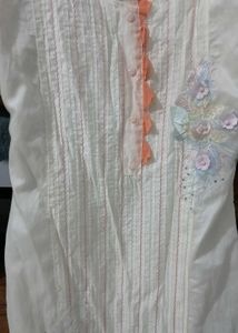 Elegant White Kurta Set