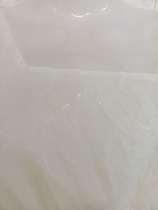 Sheer Puff Sleeve Square Neck Top