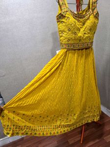 Haldi Lehenga Set with Alteration
