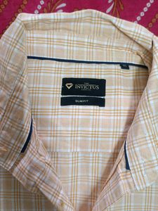 Men's Slim Fit Plaid Shirt