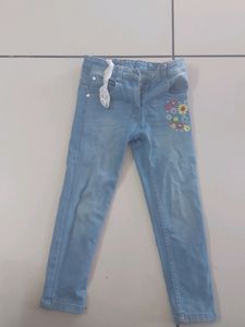 Baby Hug Branded Jeans For Girl Kid 4 To 5 Year