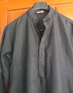Men's🖤 Black Kurta