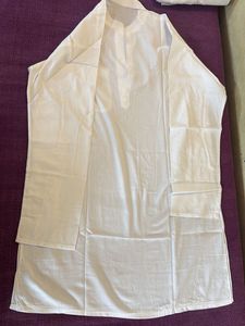 Set of 4 Men's WHITE Kurtas