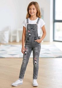 Jumpsuit for Girls grey Denim