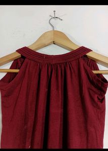 Maroon Top