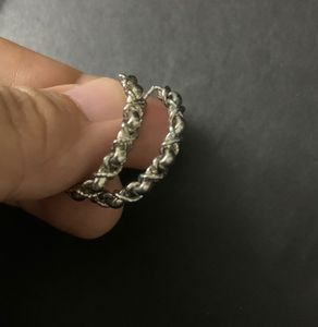 Chunky Twisted Hoop Earrings
