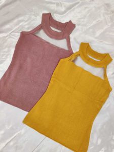 Stylish Cut-Out Tank Tops