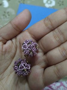 Rose Stud Earrings