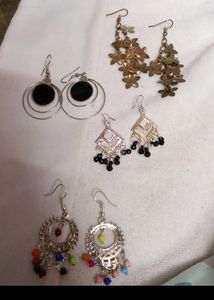 5 Pair Of Earrings