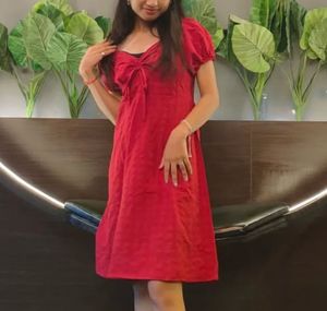 Chic Red Mini Dress