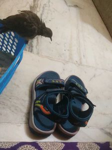 Comfortable Blue Kids Sandals size 1