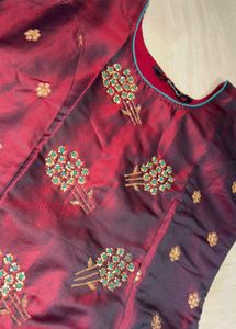 Stunning brown ethnic Patiala Suit 🤩