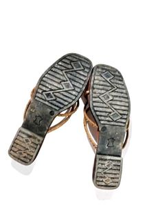 Sparkling Strappy Flat Sandals