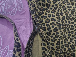 Leopard Print Hobo Bag