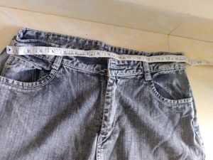 grey denim jeans