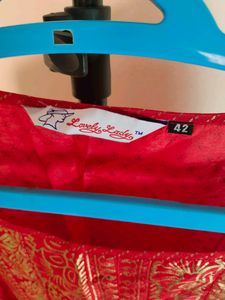 Red &amp; Gold Kurti