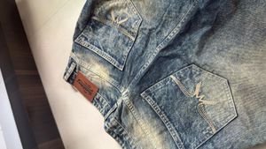 Distressed Wide Leg Jeans