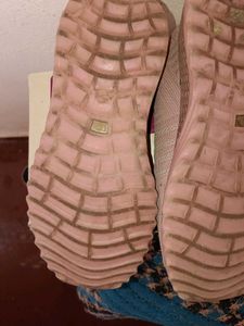 Pink Knit Sneakers - Size 34